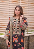 Aneela’s 3Pc Silk With Embroidery Patche’s