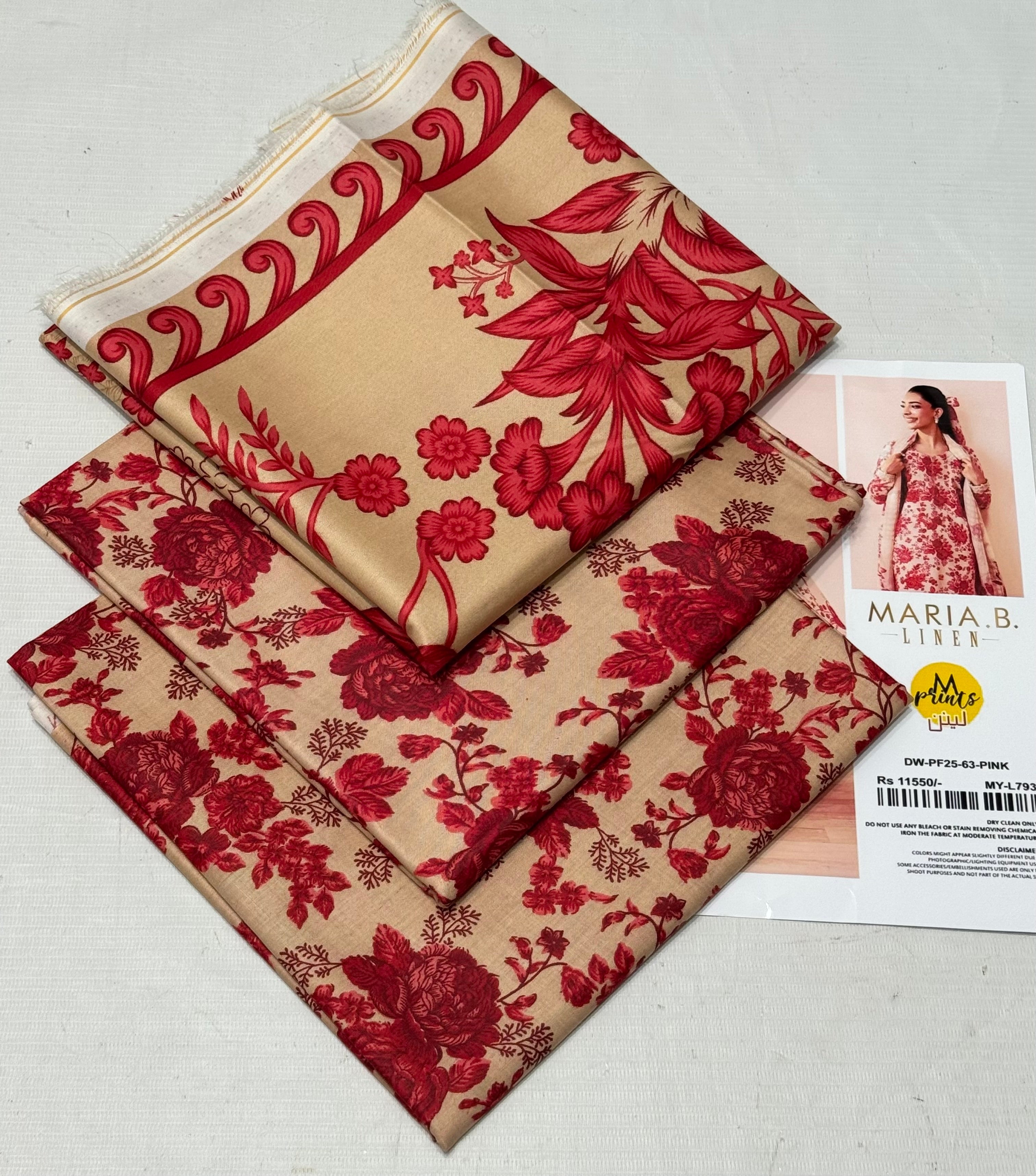 Linen 3pc Print
