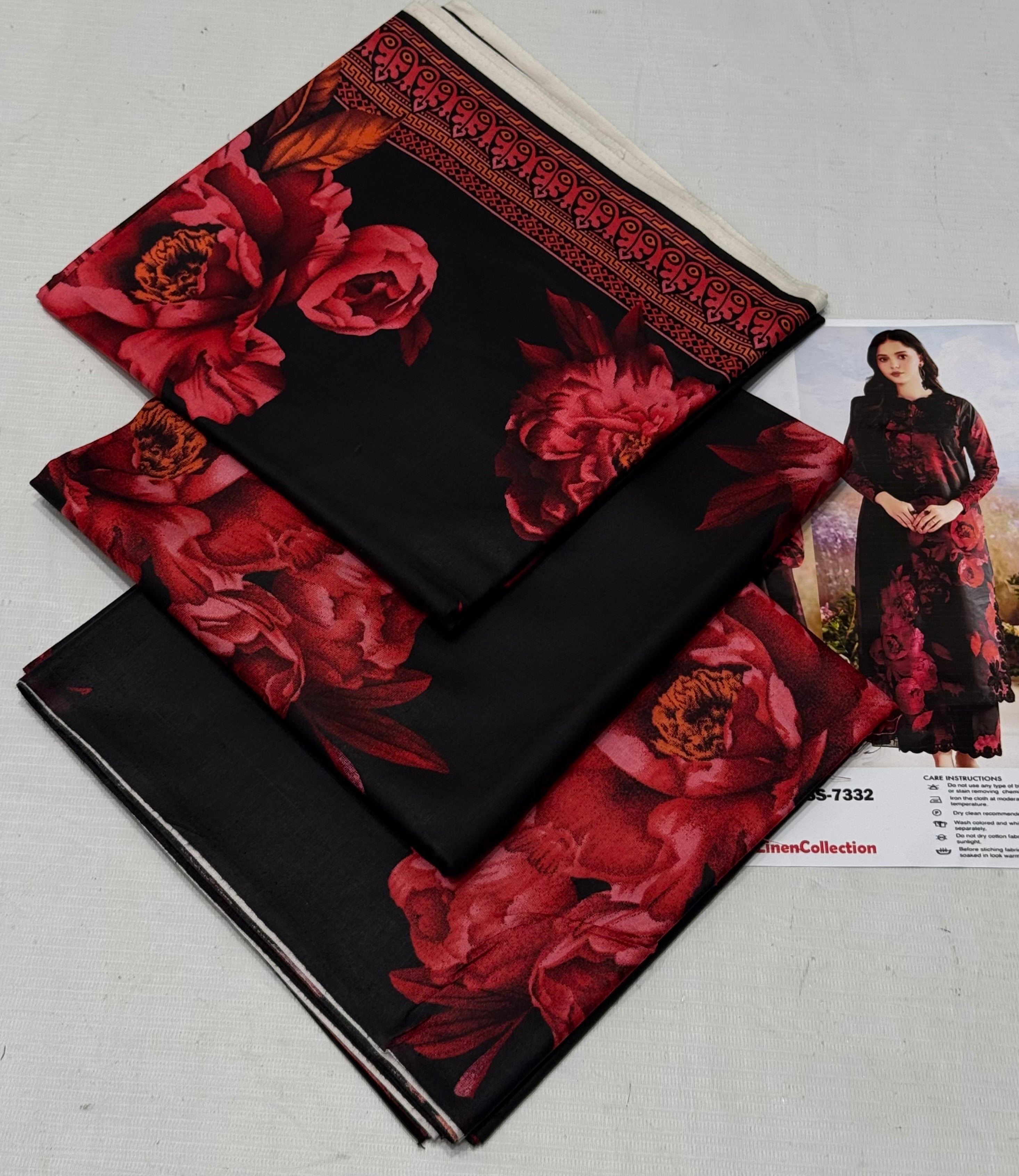 Linen 3pc Print