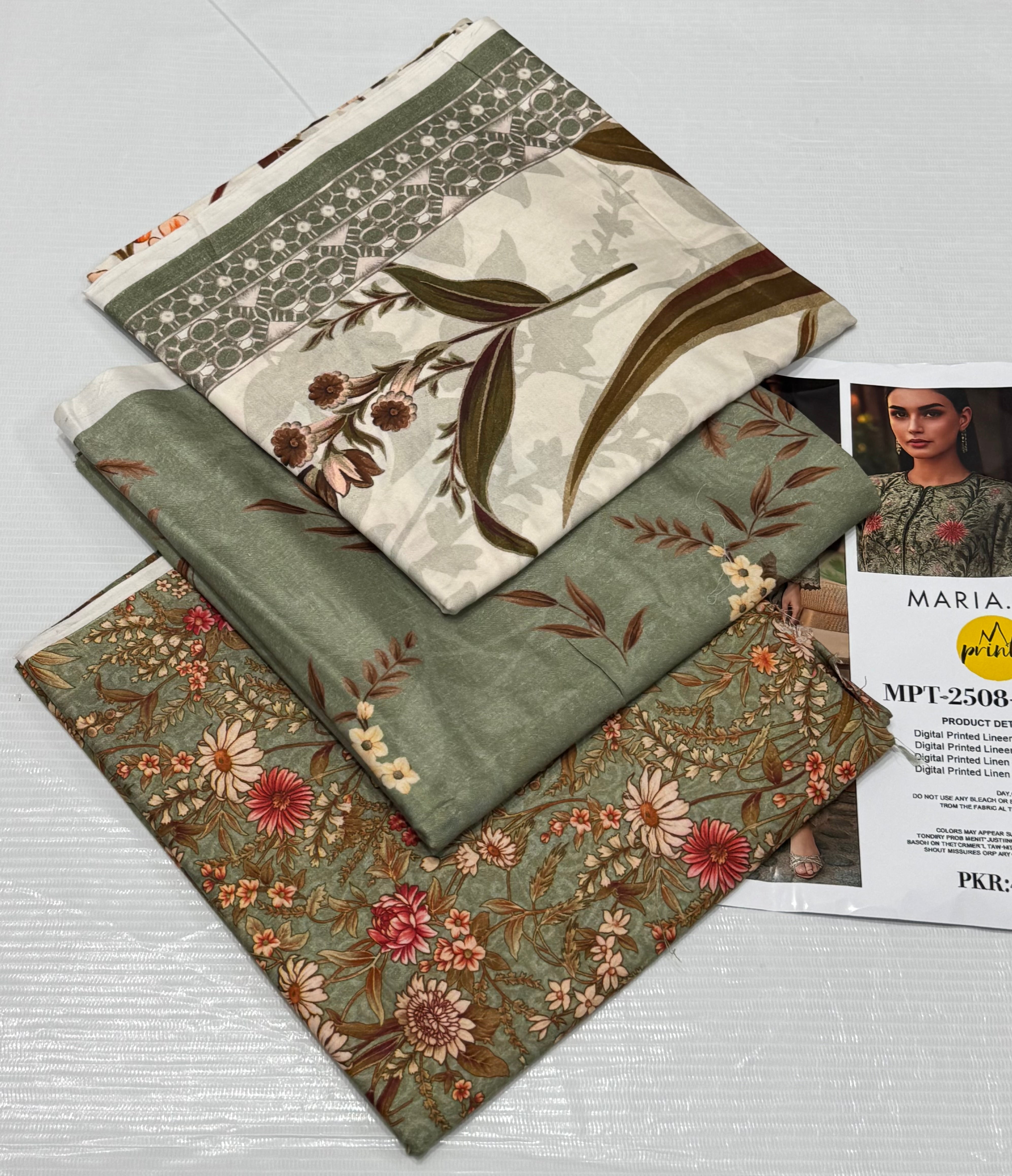 Linen 3pc Print