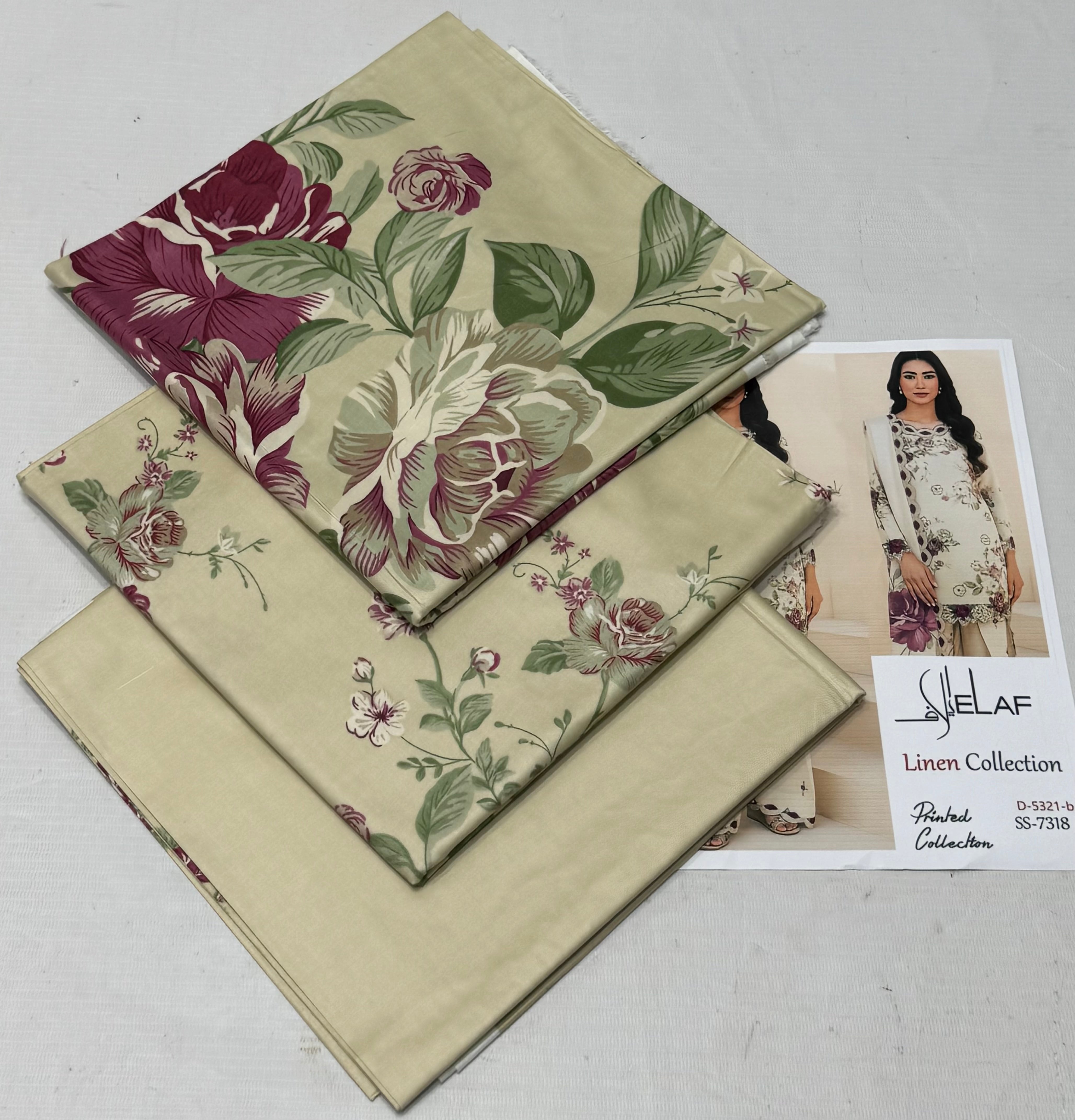 Linen 3pc Print