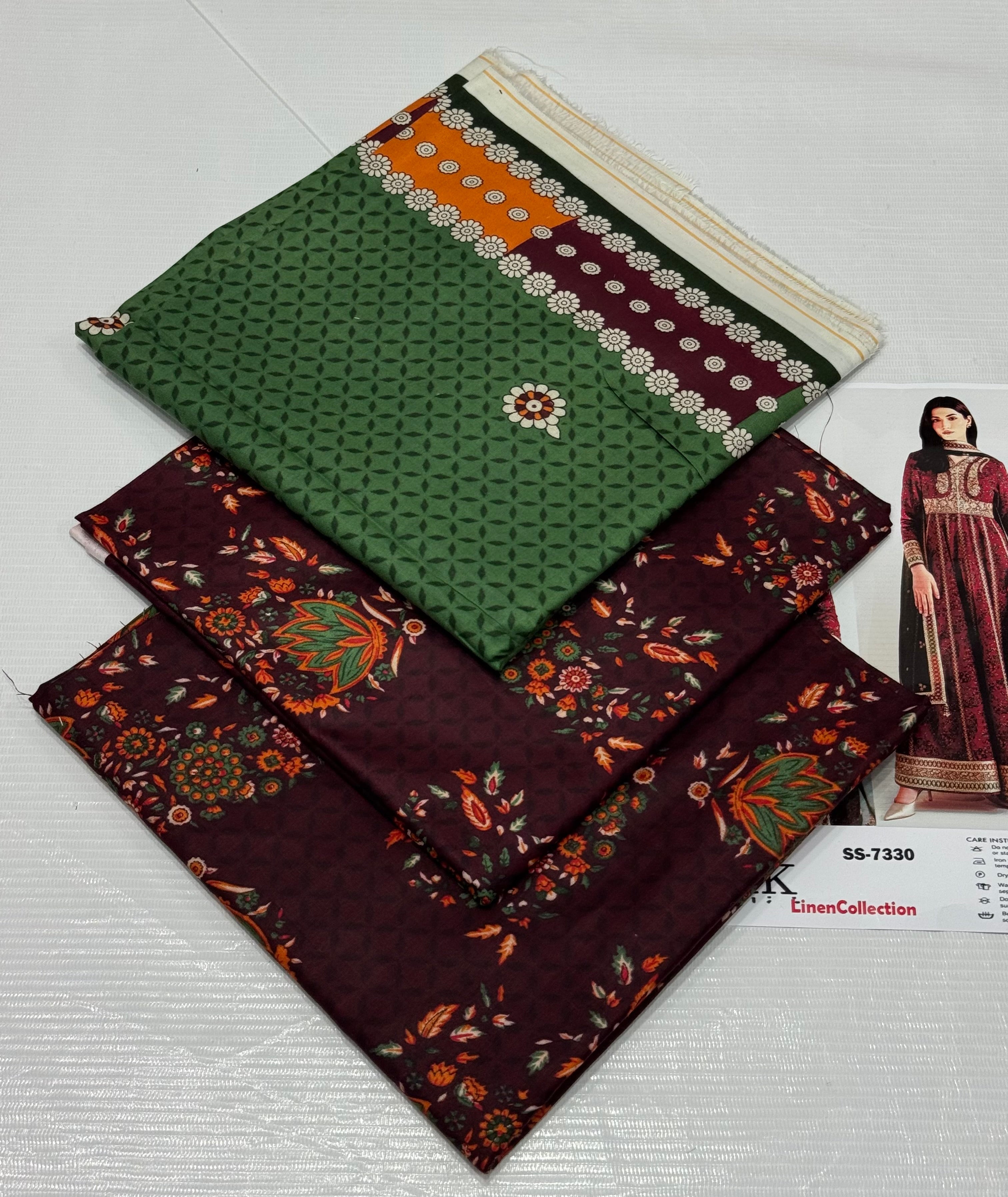 Linen 3pc Print