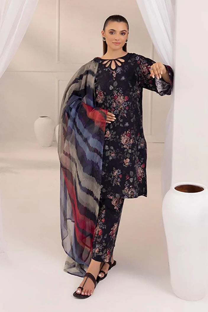 Baroque Embroidery 3-Piece Lawn