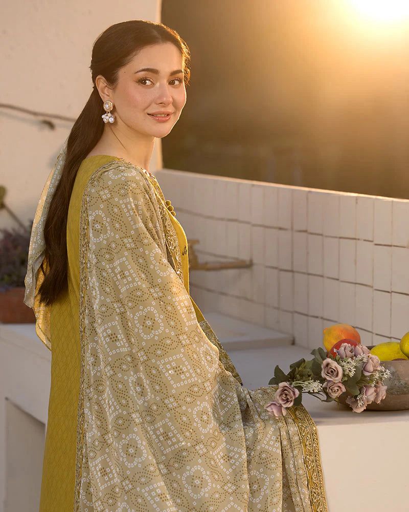 QALAMKAR – 3 Piece Lawn Summer Casual Collection (Code: 998)