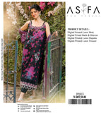 ASFA NABEEL 3pc Summer Eid Collection – Code: PE003