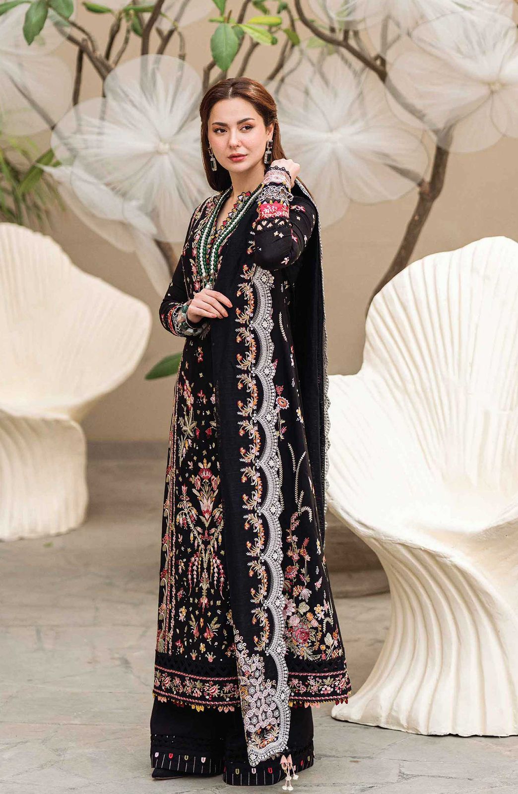 QALAMKAR 3pc Summer Casual Collection - Code:AZ-PH001