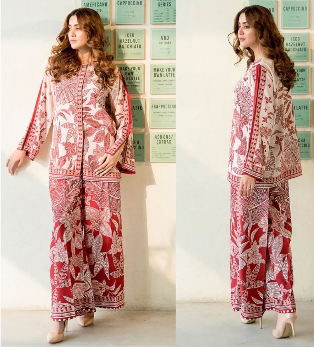 Co-Ord Digital Printed Lawn 2pc