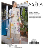 ASFA NABEEL 3pc Summer Eid Collection – Code: PE009