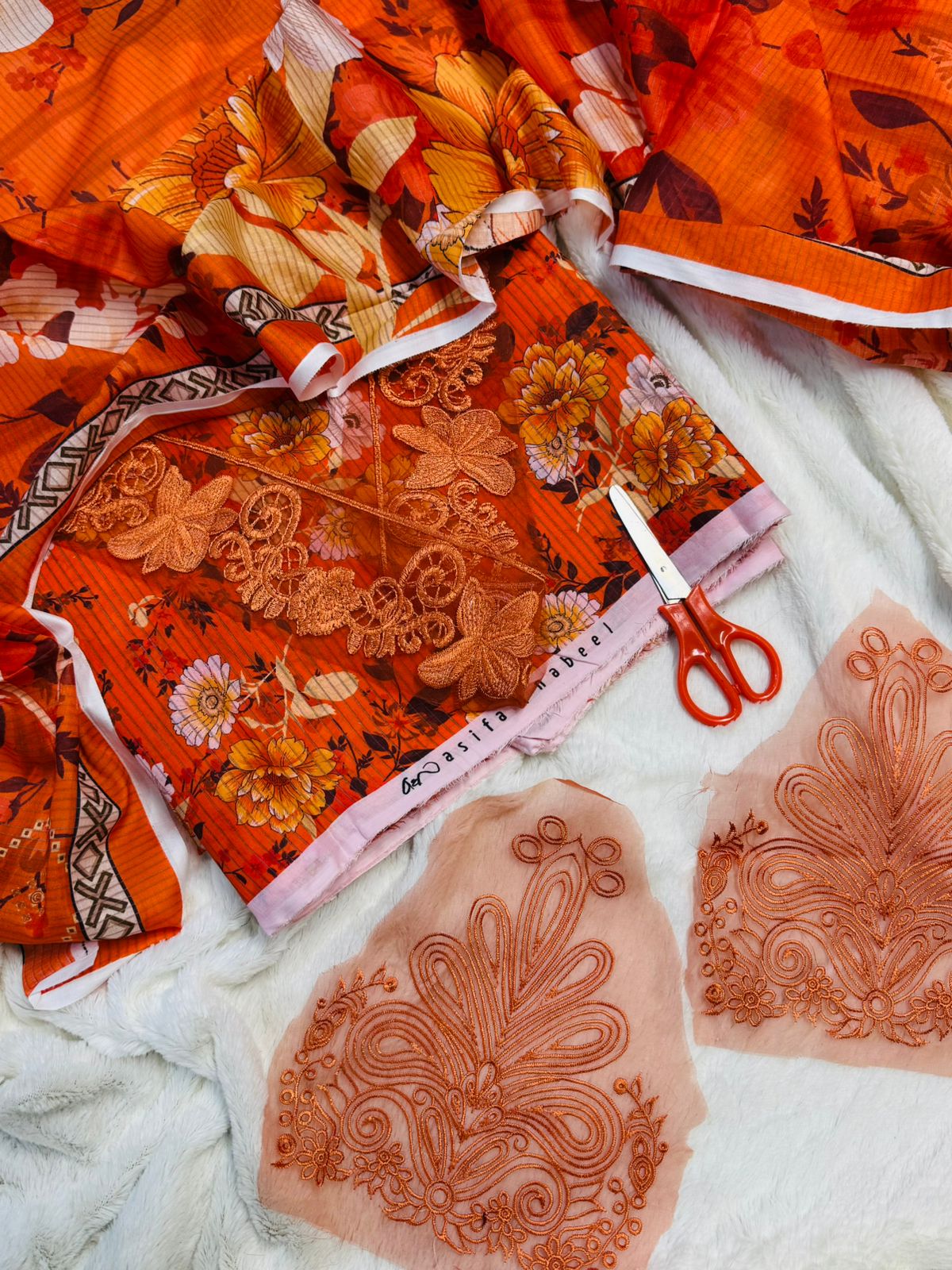 ASFA NABEEL 3pc Summer  Collection – Code: PE008