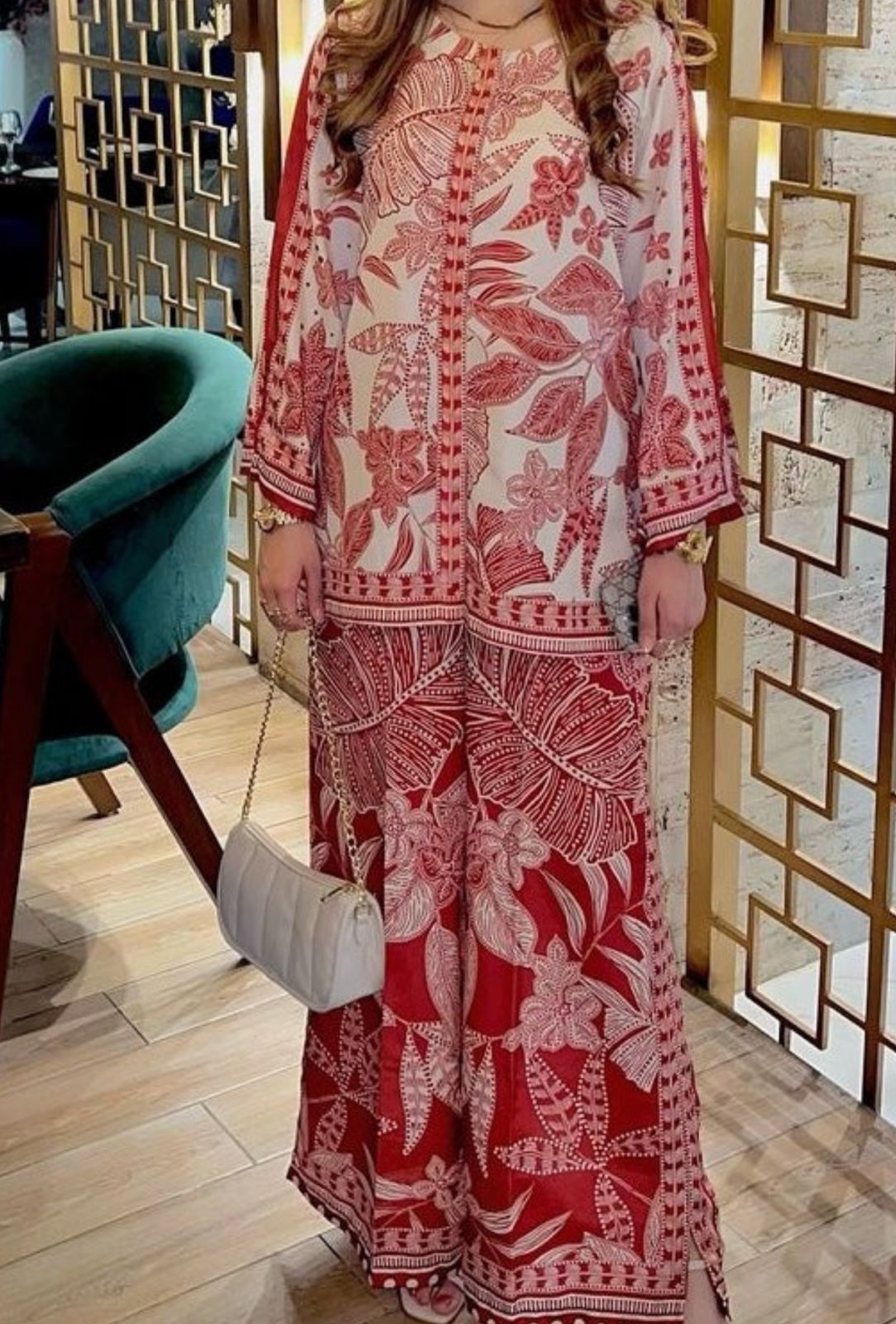 Co-Ord Digital Printed Lawn 2pc