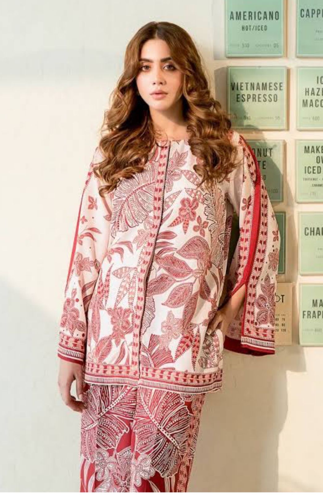 Co-Ord Digital Printed Lawn 2pc