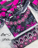 ASFA NABEEL 3pc Summer Eid Collection – Code: PE003