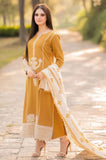 Zara Mustard – 3pc Winter Suit | Code 7185
